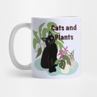 Cats and Plants Mug
